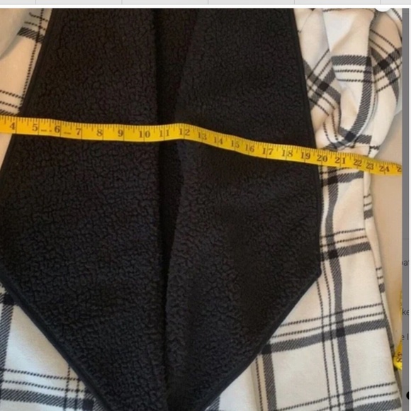 Ladies Sonoma Sherpa Fleece plaid jacket XL - Picture 8 of 9